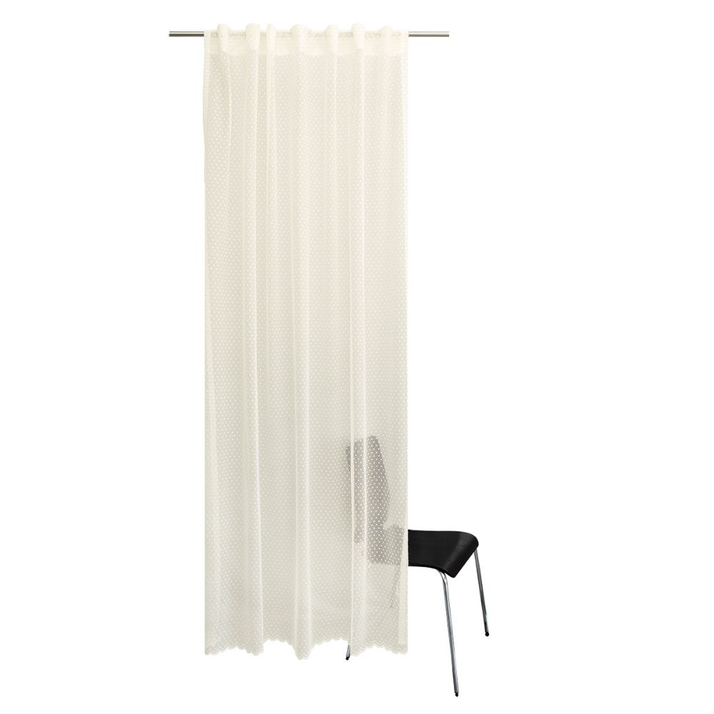 Oferte la  Perdea  6812 din 100% poliester, ecru 102, 145 x 245 cm