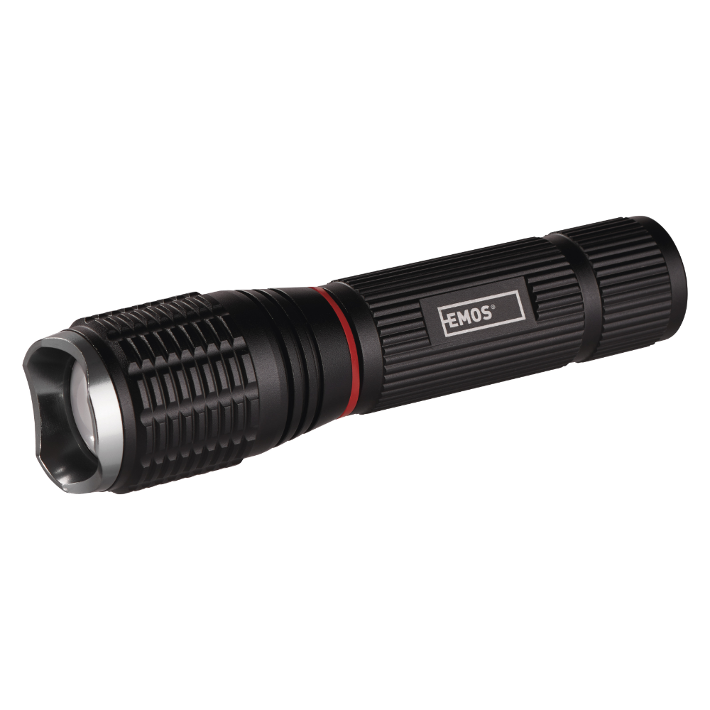 Oferte la Lampa metalica Emos 5W+3W COB cu focus, 3× 1.5 V AAA