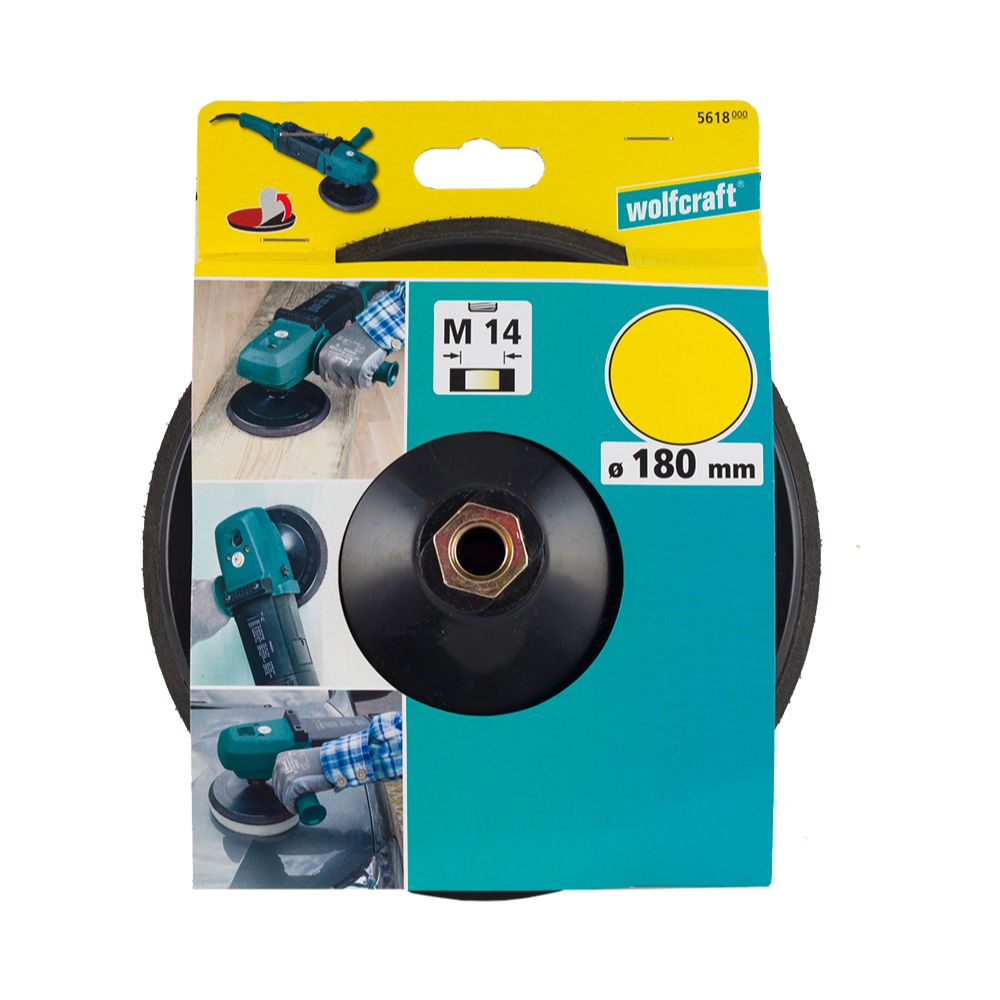 Oferte la Platan de prindere autoadeziv Wolfcraft, D 180 mm