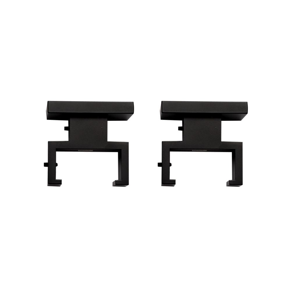 Oferte la Consola pentru sina cu fixare pe tavan, metal, negru, mat