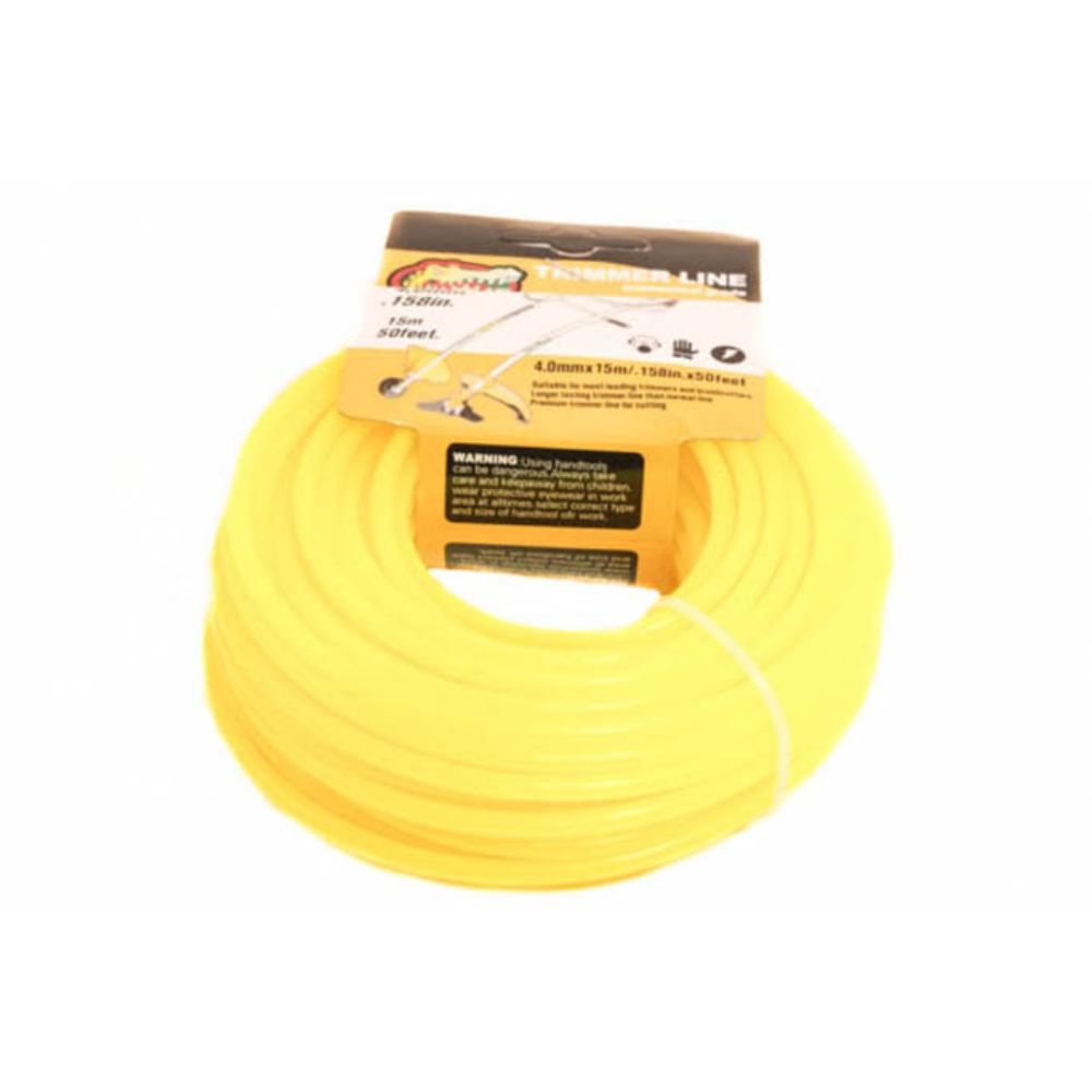 Oferte la Fir trimmer rotund, Micul Fermier, galben, 4.0 mm x 15 m
