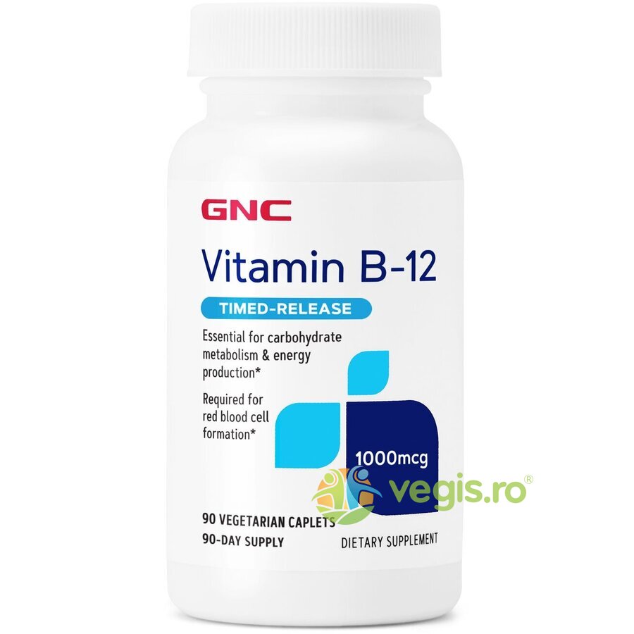 Oferte la Vitamina B12 1000mcg 90tb vegetale cu eliberare prelungita