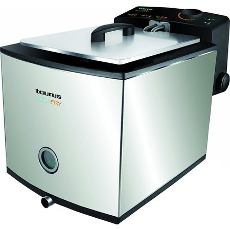 Oferte la Friteuza Profesionala Aquafry Sisteam Dual Apa-Ulei Putere 2000W Termostat Reglabil Inox
