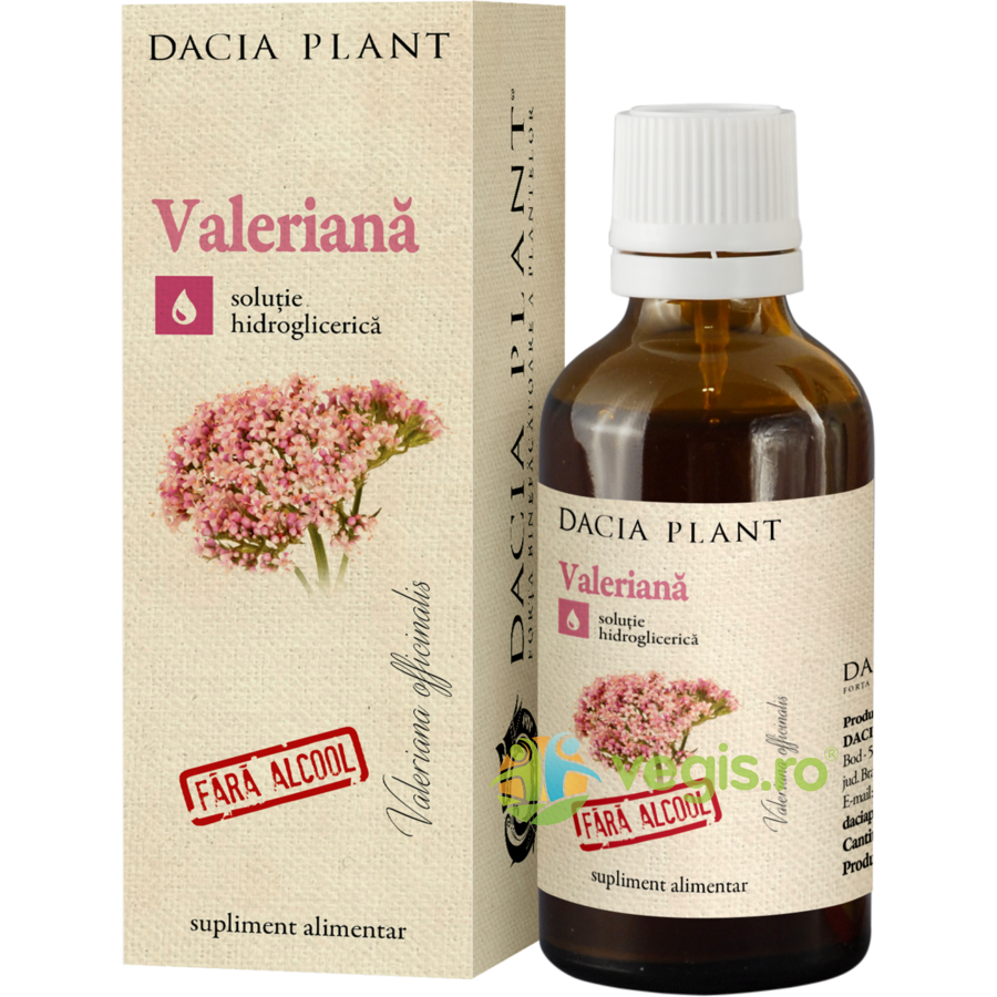 Oferte la Tinctura De Valeriana Fara Alcool 50ml