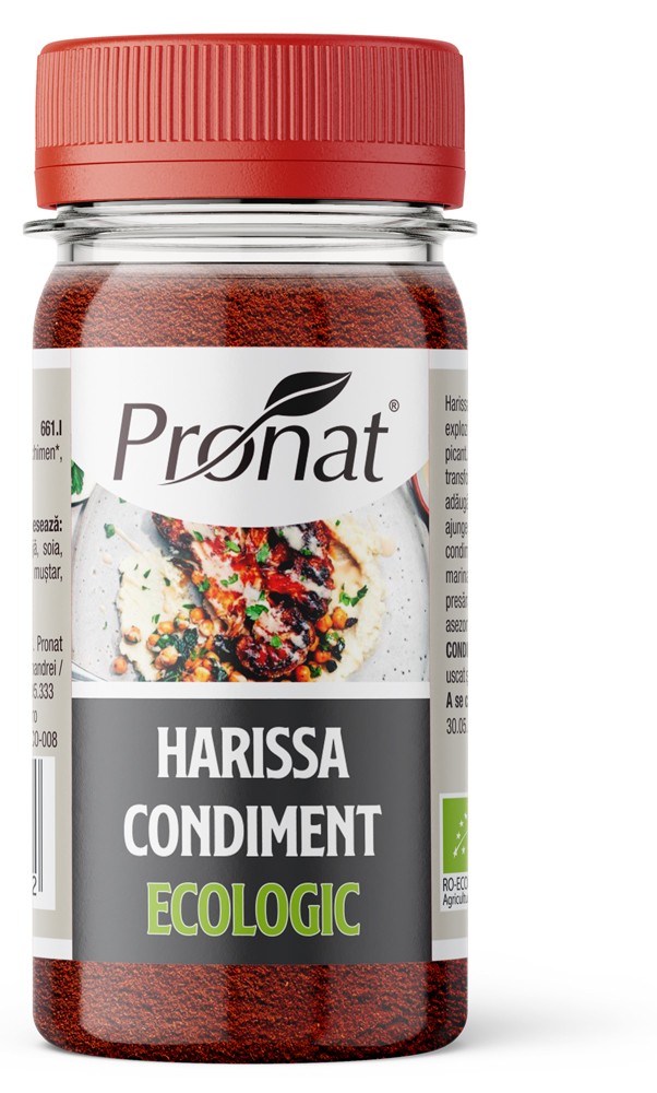 Oferte la Harissa Condiment bio, 50g Pronat