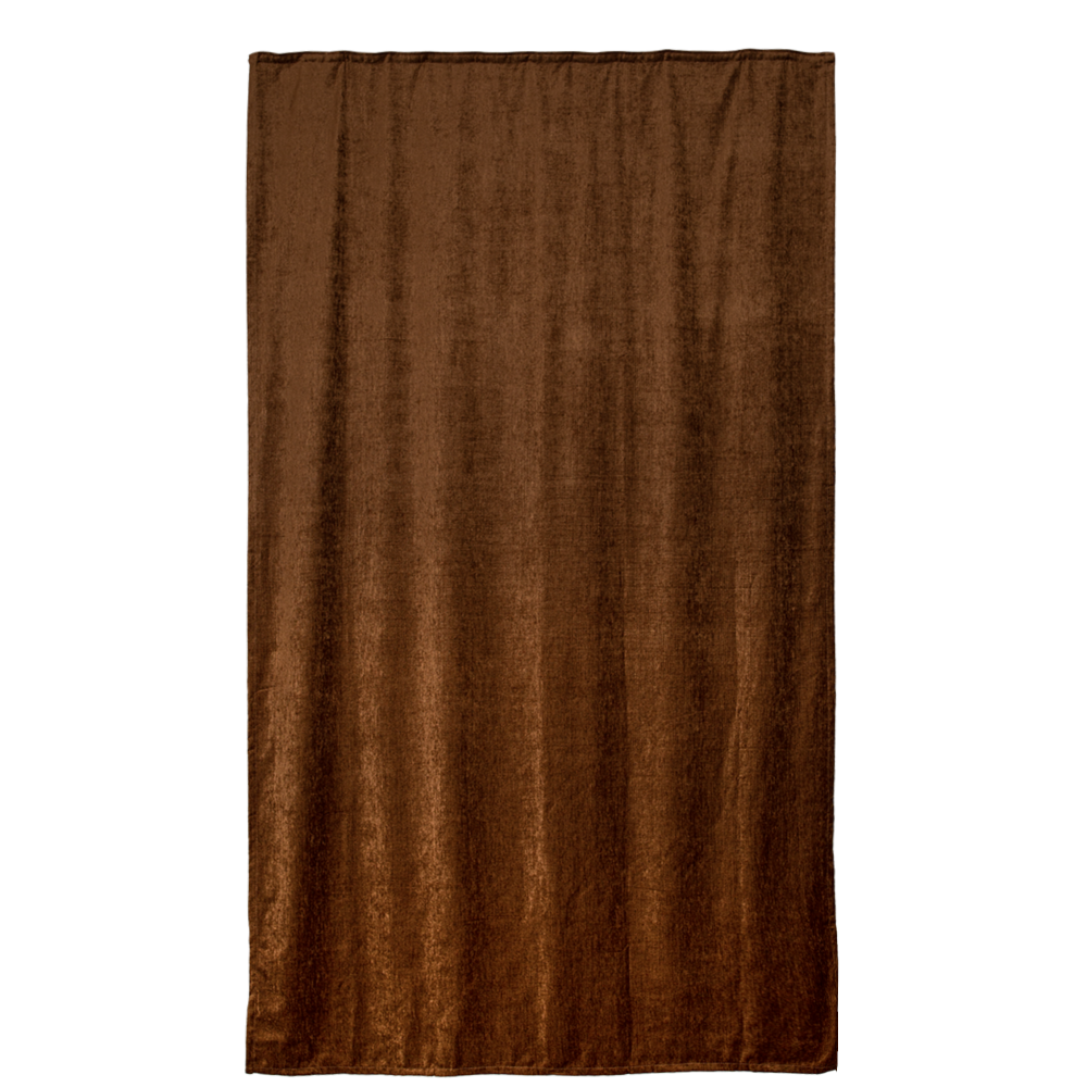 Oferte la Draperie Sndeco, model 8135/3926, 100% poliester, maro ciocolatiu, 140 x 245 cm