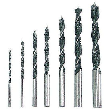 Oferte la SET BURGHIE LEMN 4-10MM - 5P.