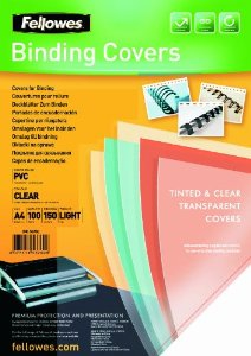 Oferte la Binding cover clear 150 mic A4 5376001, 100 buc