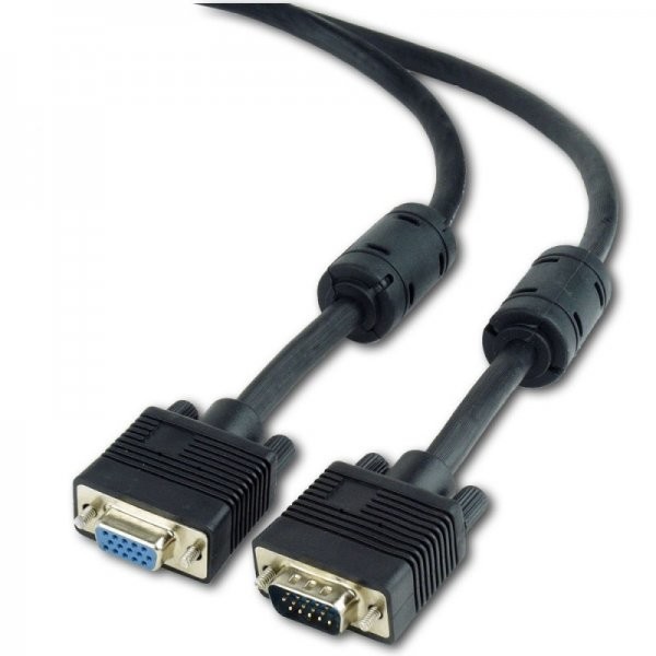 Cablu Gembird, VGA HD15F/HD15M, dublu ecranat, 1.8 m, bulk