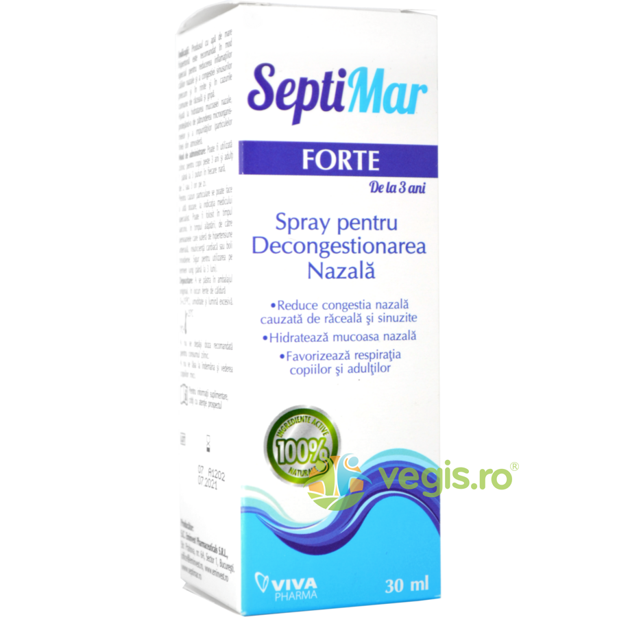 Oferte la Spray pentru Decongestionarea Nazala Septimar Forte 30ml