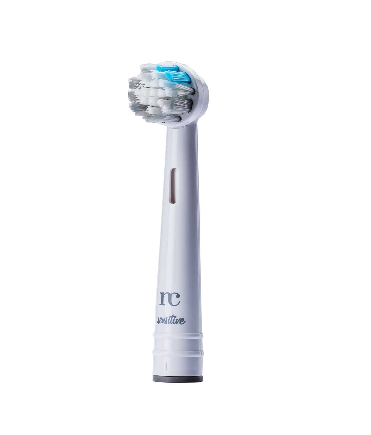 Capăt / Rezervă universală periuță de dinți electrică rotativă, peri cu argint, NovaCare, bleu