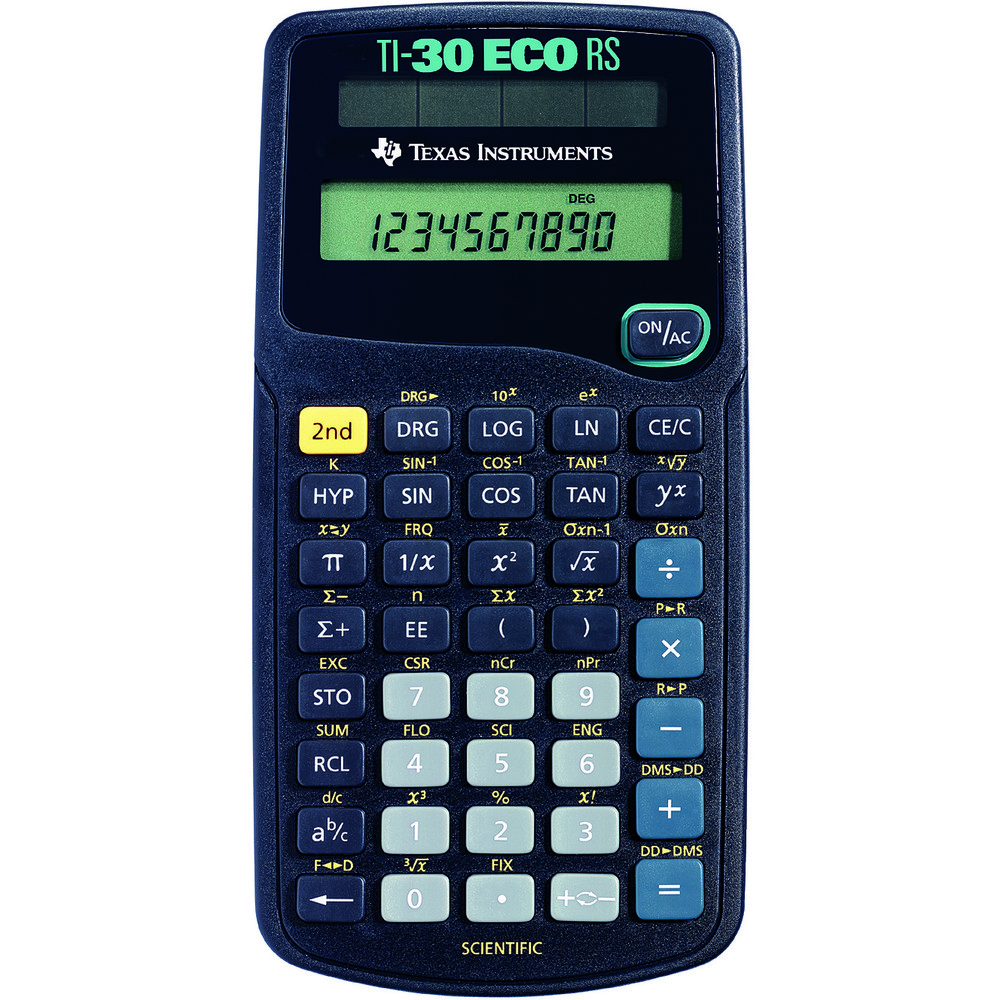 Oferte la Calculator de Birou Stiintific TI-30 ECO RS 10 Cifre Negru