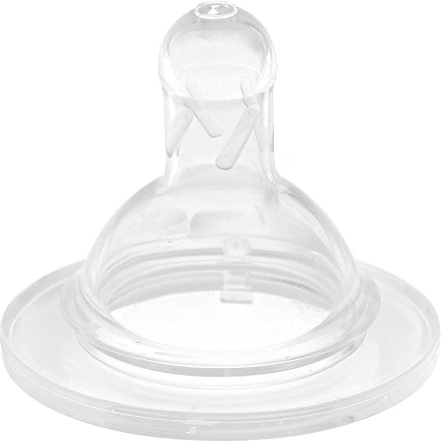 Oferte la Set 2 Tetine Flux Variabil Silicon 6-9 Luni Transparent