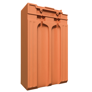 Oferte la Tigla laterala stanga, Francia Aqua Terra Rosa, natur, 487 x 292 mm