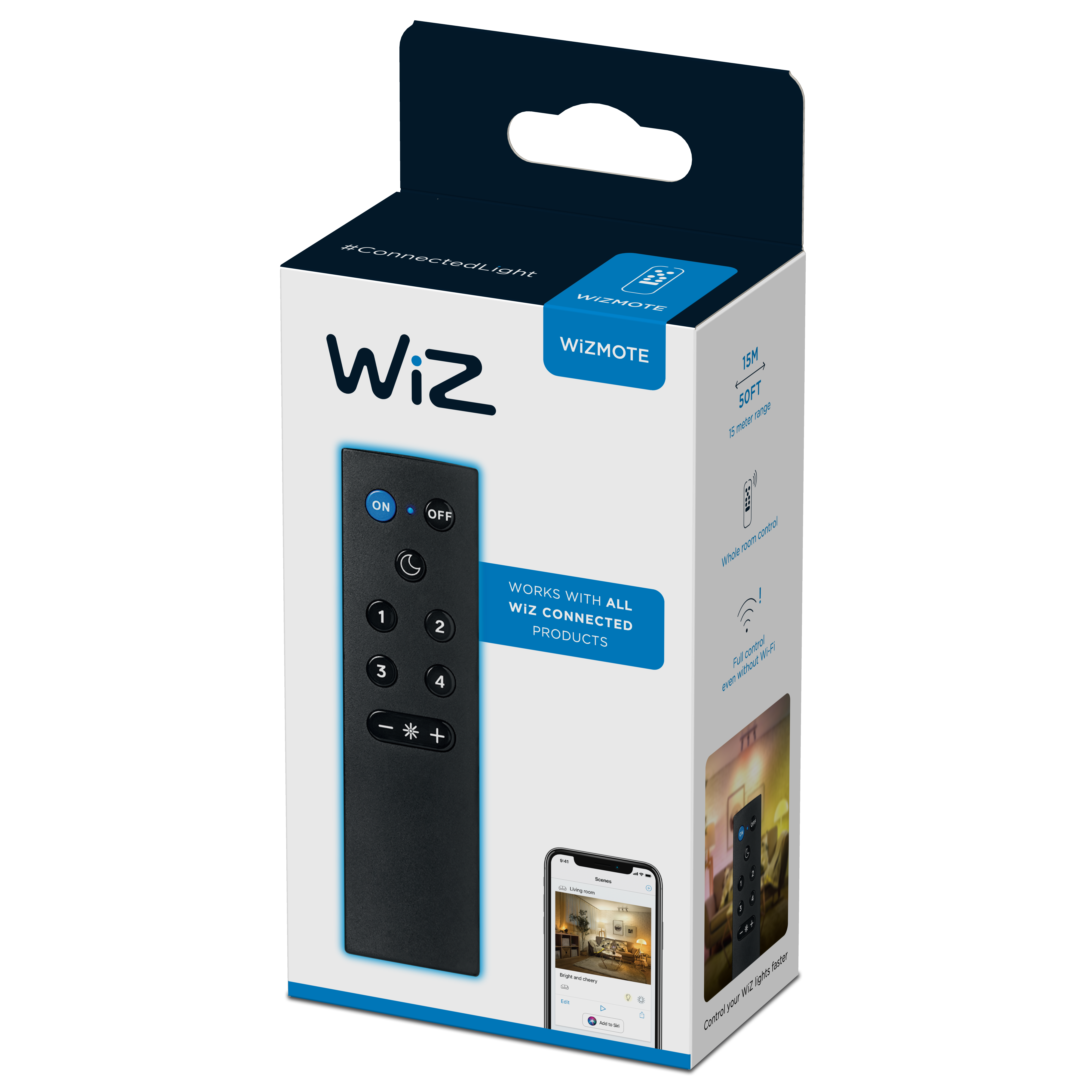 Oferte la Telecomanda Wizmote, tip smart WIFI, negru