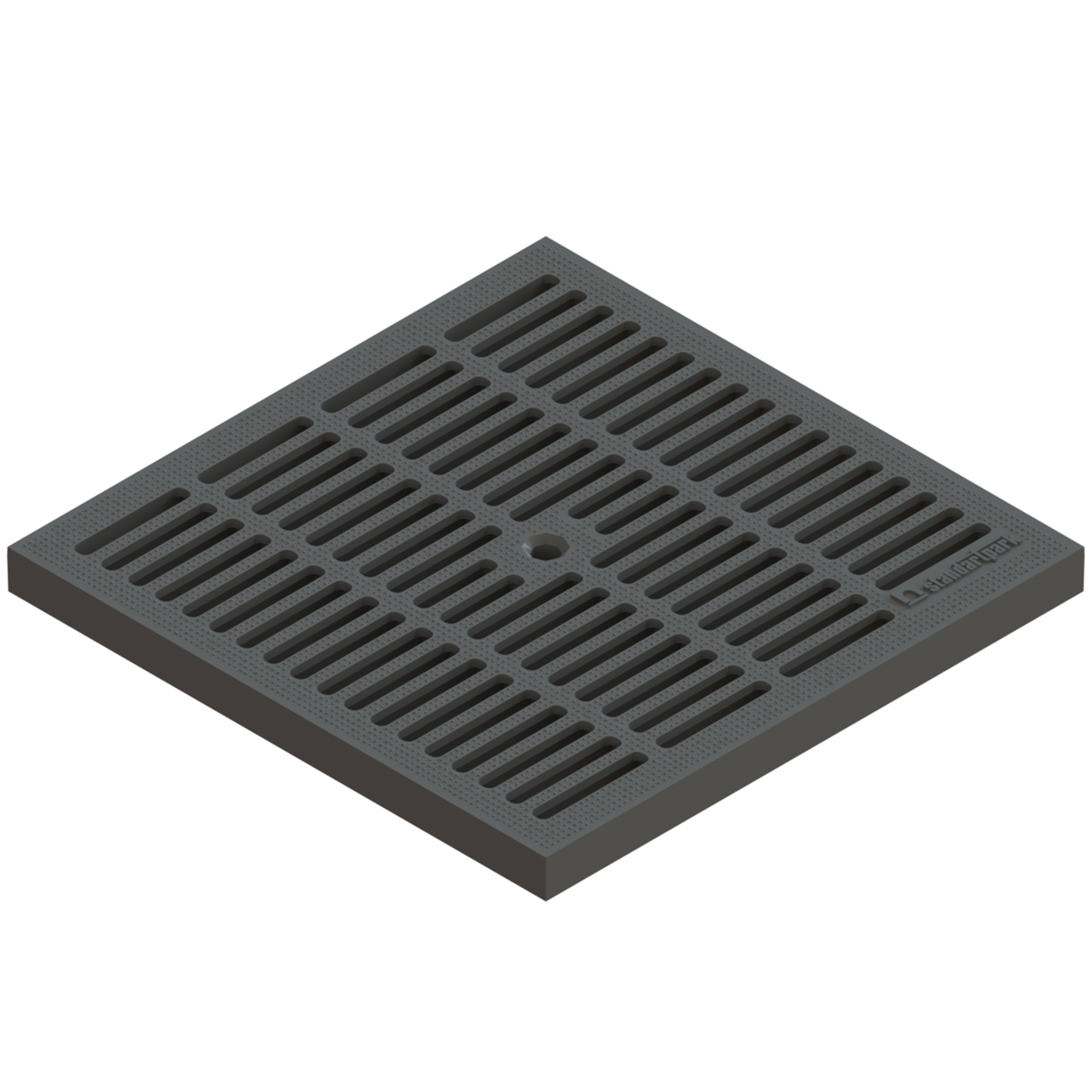 Oferte la Gratar camin pluvial, polipropilena, clasa A15, 300 x 300 mm, negru 