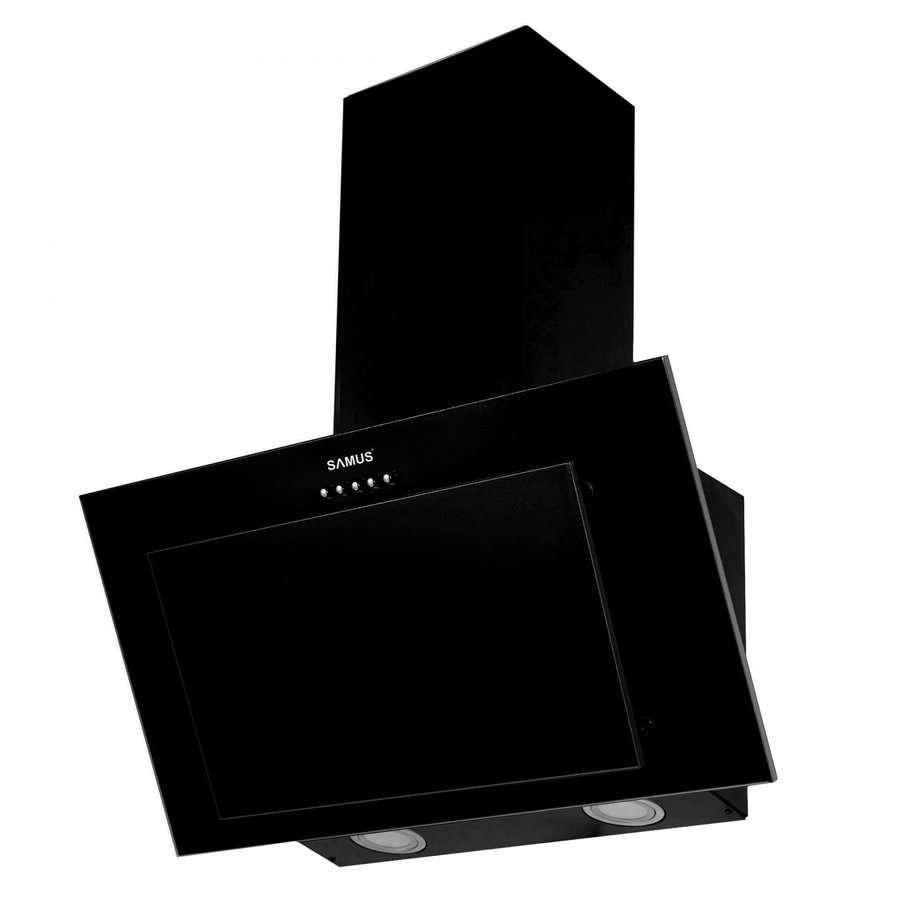 Oferte la Hota Decorativa Inclinata HSI635DLB Latime 60cm 1 Motor Putere absorbtie 180 - 350m3/h Negru