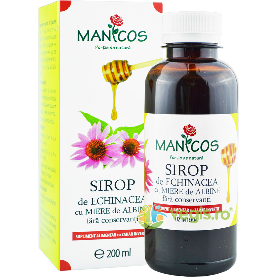 Oferte la Sirop de Echinacea cu Miere de Albine 200ml