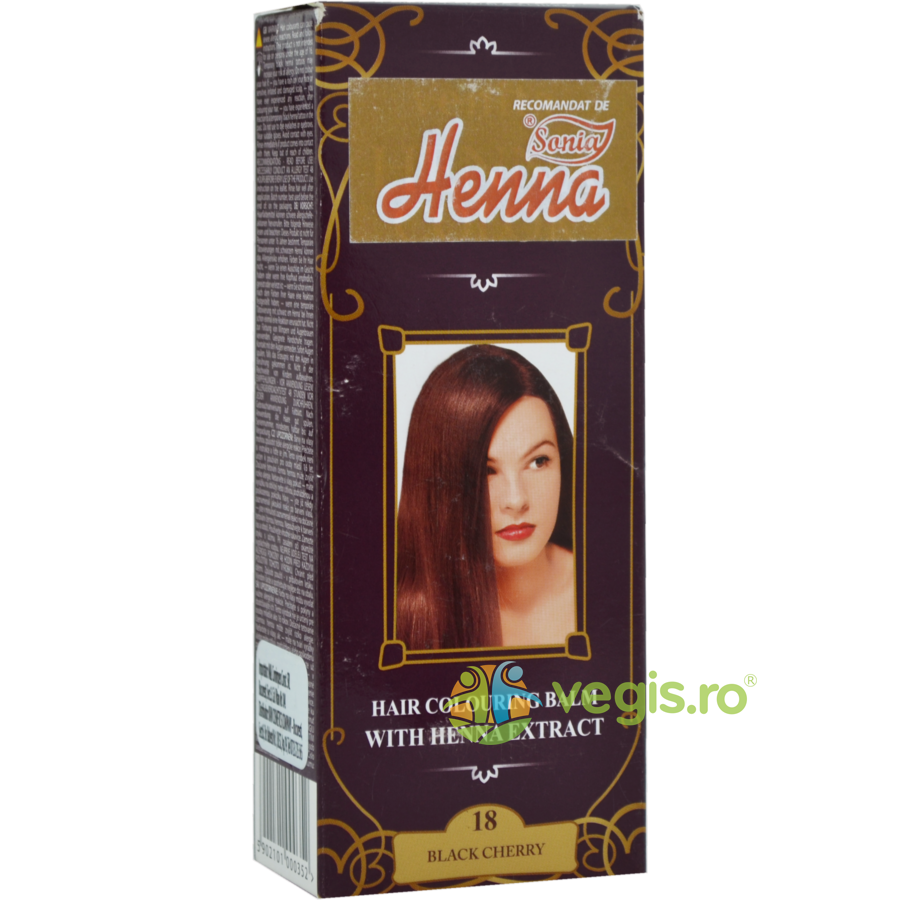 Oferte la Balsam Colorant pentru Par cu Henna nr.18 Cireasa Neagra 75g