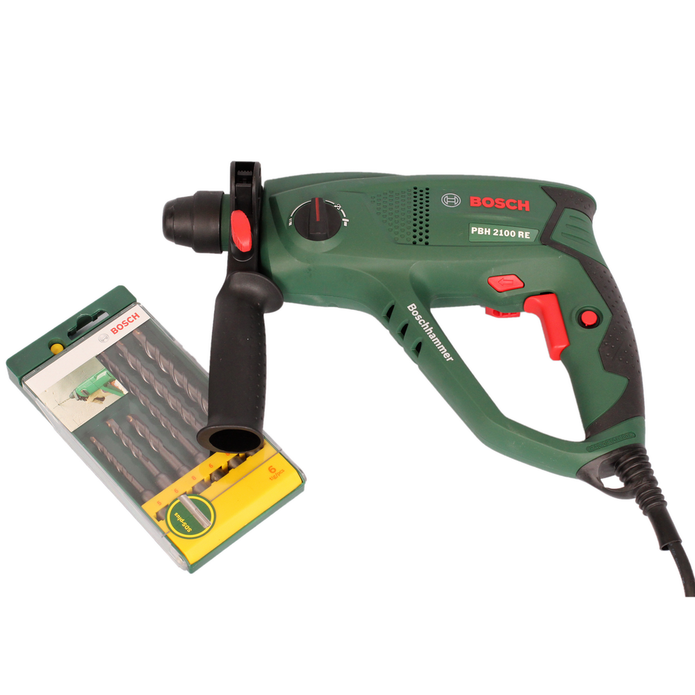 Oferte la Ciocan rotopercutor Bosch PBH 2100 RE Compact ,3 functii, 550 W, Vario-Lock