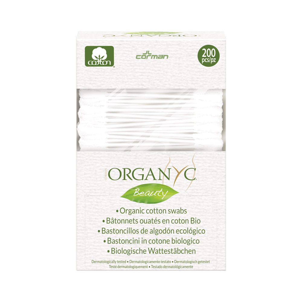 Oferte la Betisoare cu bumbac organic 200 buc Organyc