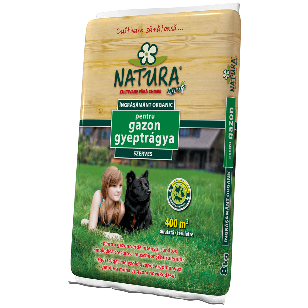 Oferte la Ingrasamant pentru gazon Agro CS Natura, 8 kg