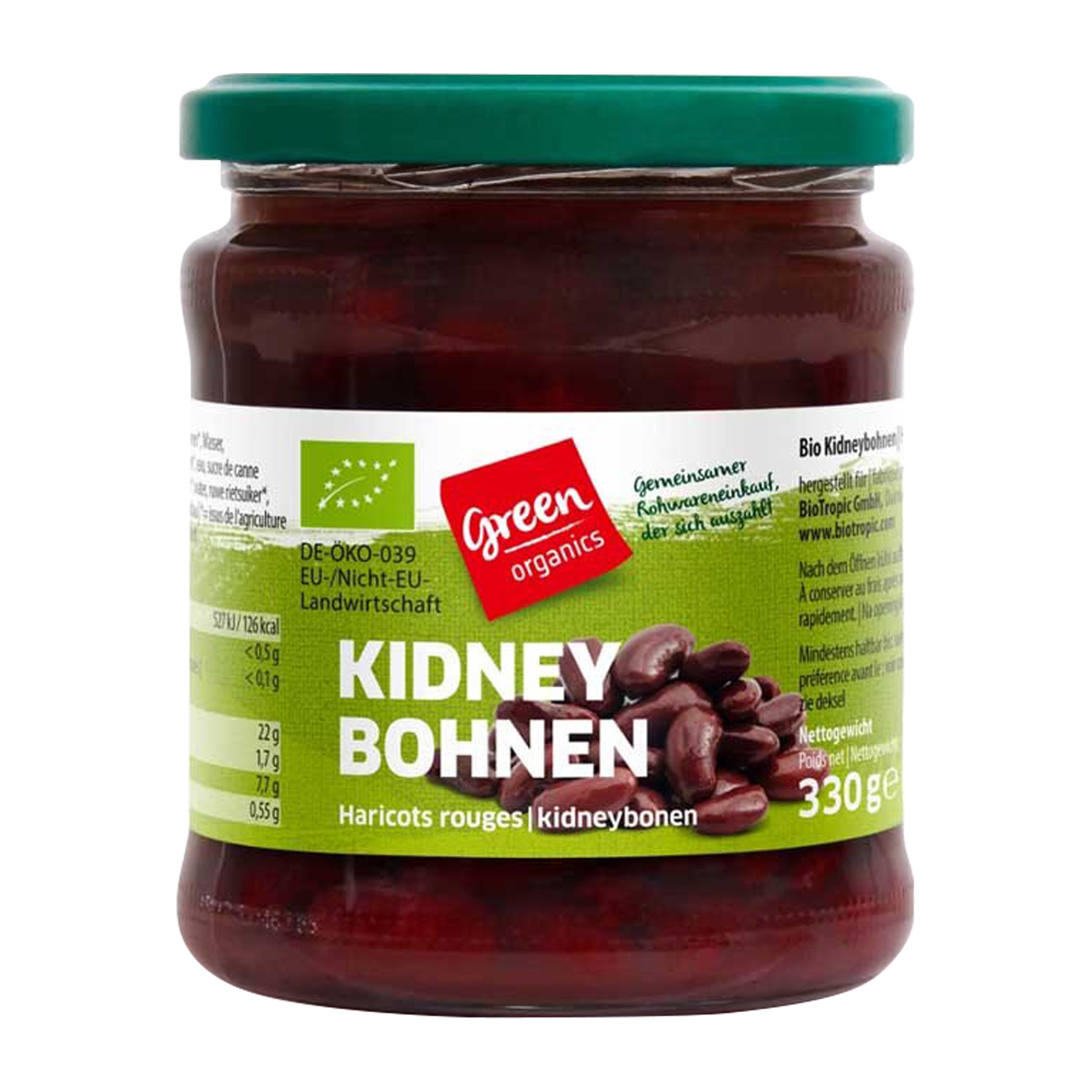 Oferte la Fasole rosie bio, 330g Green Organics