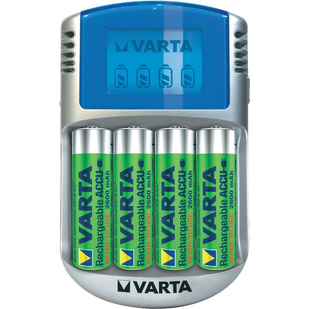 Oferte la 57070201451 incarcator acumulatori cu LCD + 4 baterii AA 2600mAh