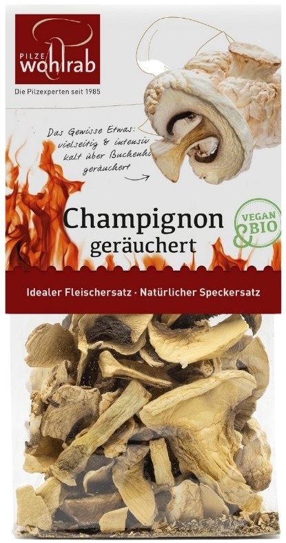 Oferte la Ciuperci champignon bio, afumate, 20g Pilze Wohlrab