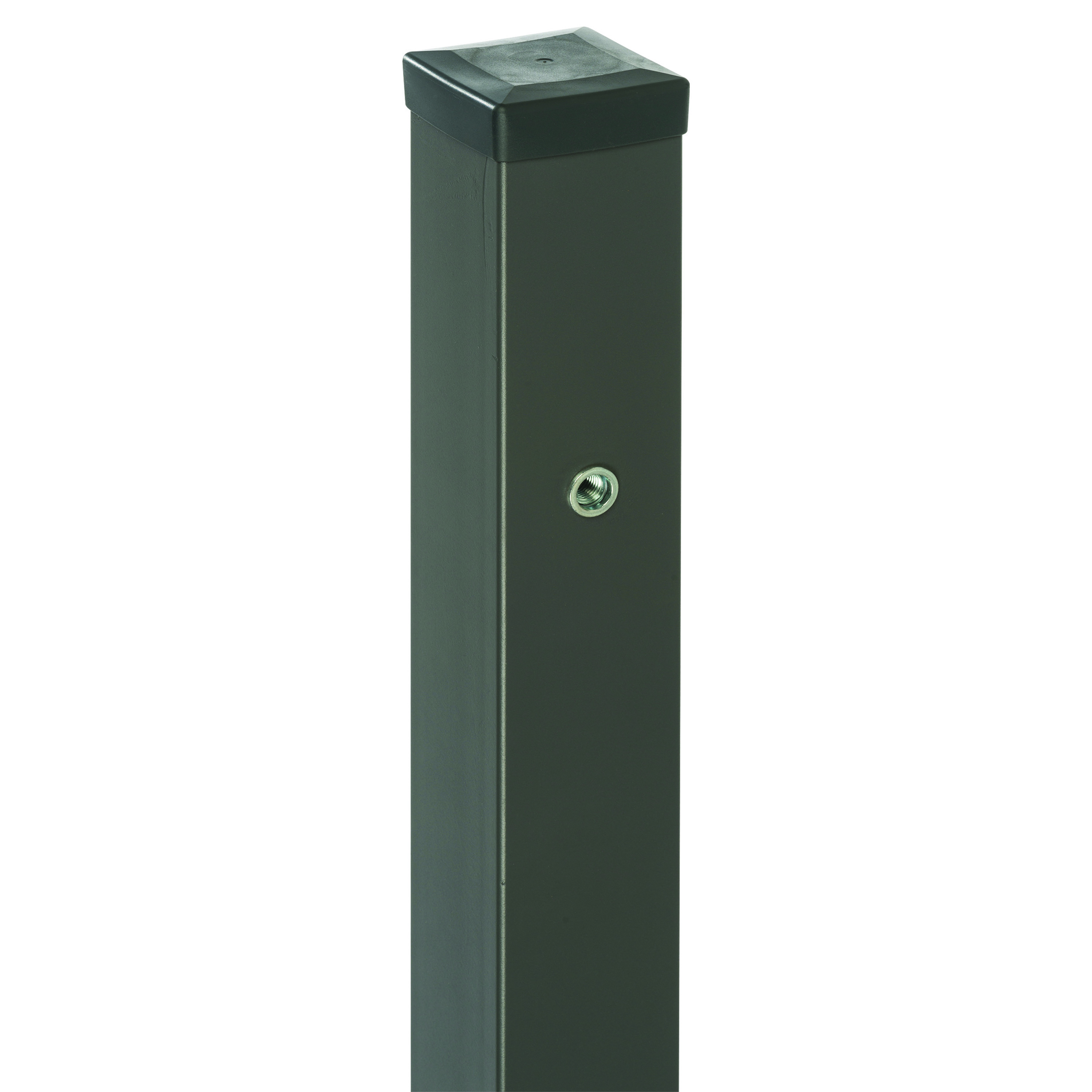 Oferte la Stalp poarta Kora, otel galvanizat, patrat, gri antracit, RAL 7016, 2 m, 100 x 100 mm