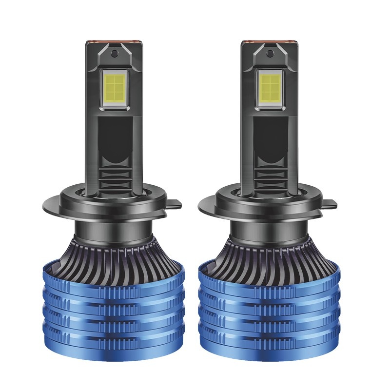 Oferte la Set 2 LED-uri Auto Techstar® P41, H7, 100w, 16000 Lumeni, 6500K, AUTO, 12-24 Volti, CSP, Canbus, Miez Cupru, Radiator Aluminiu