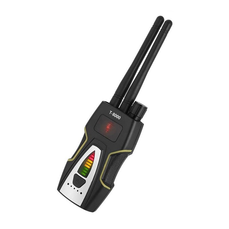 Oferte la Detector Aparate Spionaj Techstar® T8000, Profesional, Detecteaza Camere, Microfoane, Localizatoare GPS, Reportofoane, Argintiu