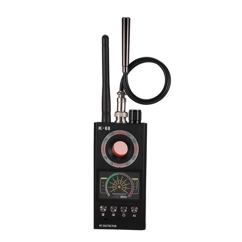 Oferte la Detector Aparate Spionaj Techstar® K68, Profesional, Detecteaza Camere, Dispozitive GSM, Microfoane, Localizatoare GPS ,Reportofoane