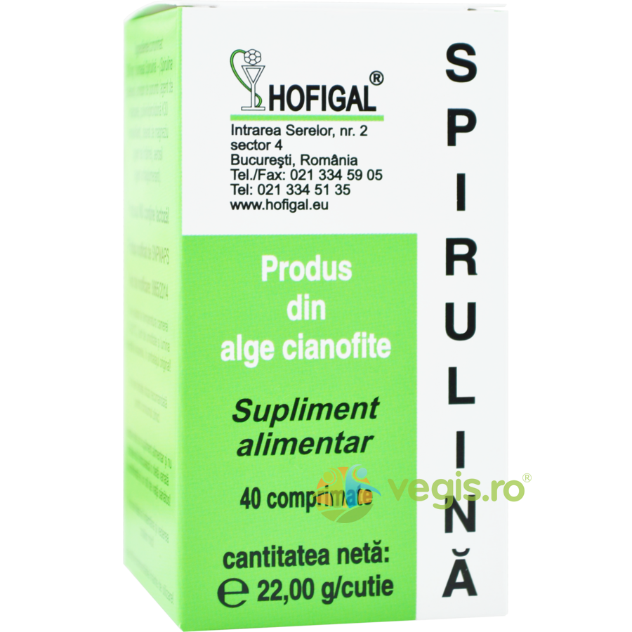 Oferte la Spirulina 200mg 40cpr