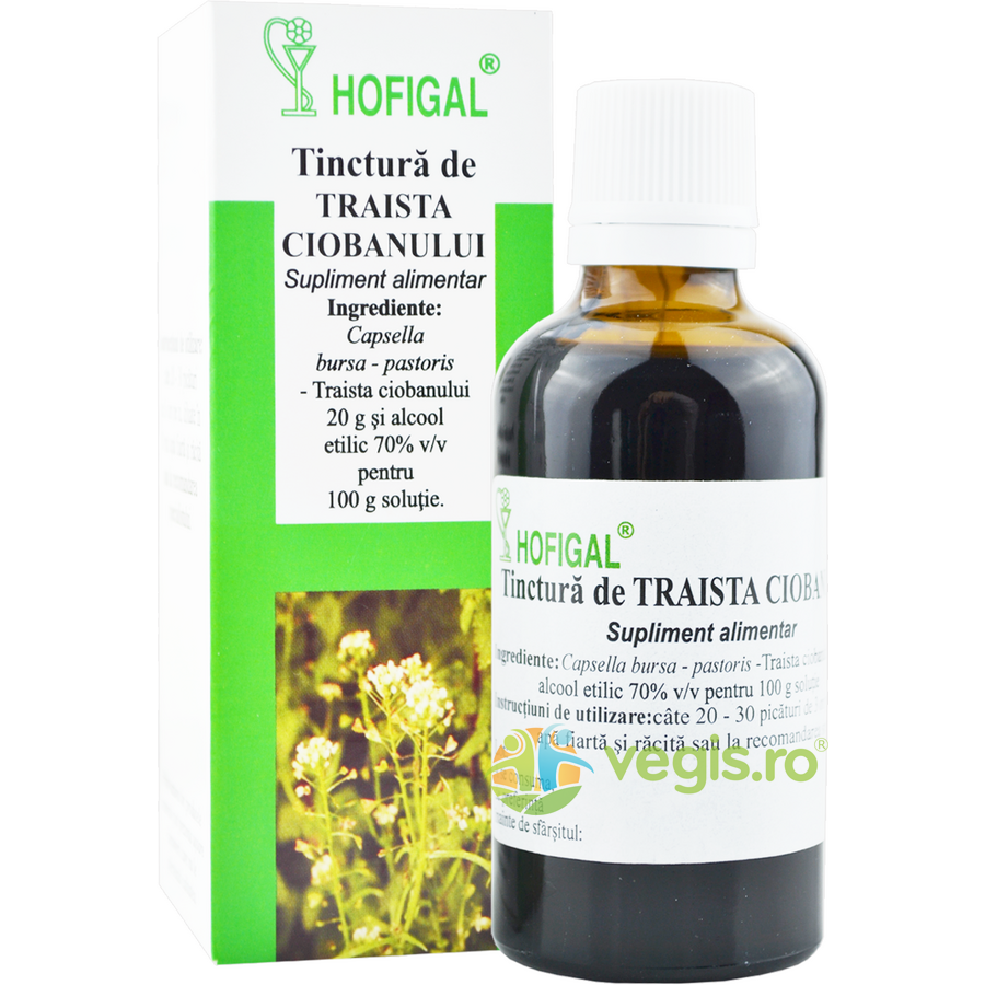 Oferte la Tinctura De Traista Ciobanului 50ml