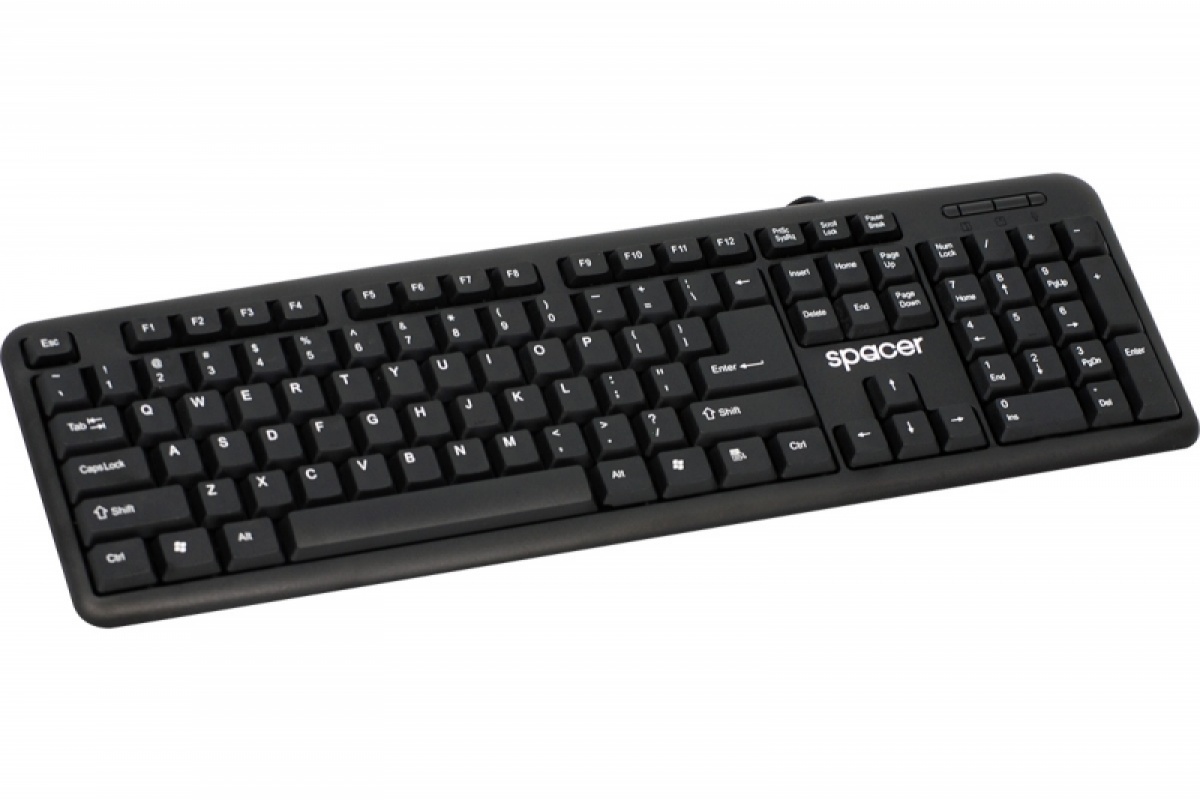 Oferte la Tastatura QWERTY 104  keys, anti-spill, USB SPKB-520