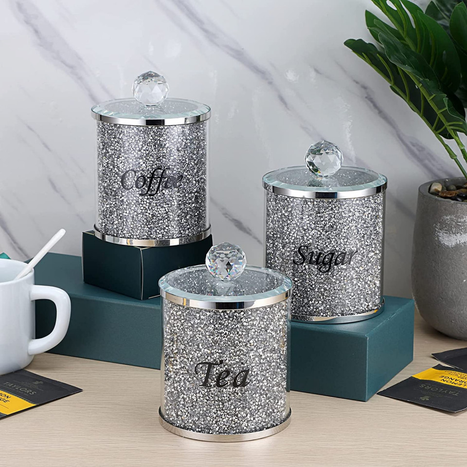 Oferte la RCOG1 - Set 3x Suporturi, recipiente condimente, tip Cristal