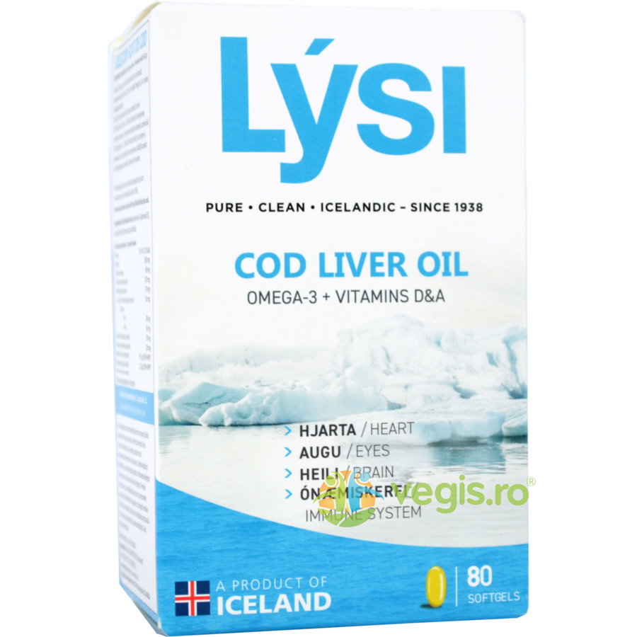 Oferte la Ulei din Ficat de Cod (Cod Liver Oil) 80cps