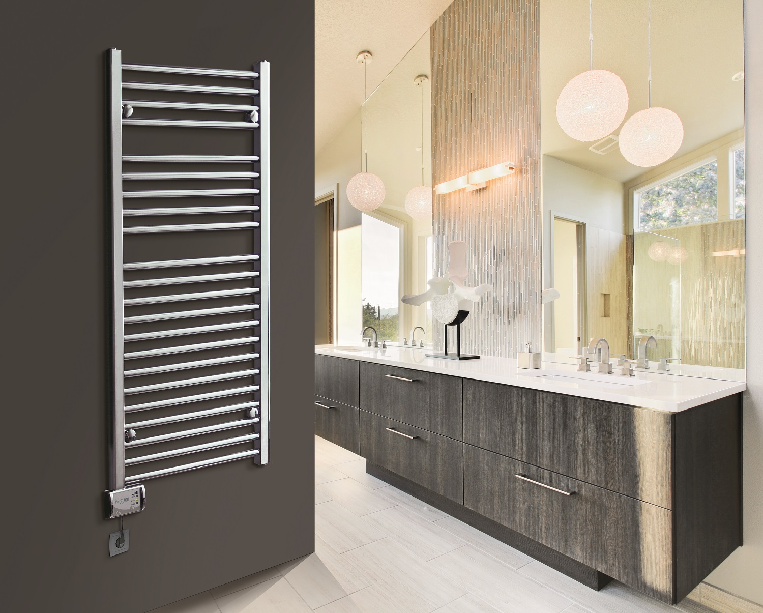 Oferte la Radiator (calorifer) baie portprosop electric iVigo EHR 5015 350 W 500x800 mm inox