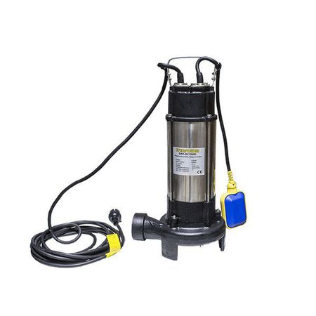 Oferte la Pompa submersibila cu plutitor si tocator pentru drenaj BAR-QV1300D 1300 W 300 l/min ( stoc bucegi )