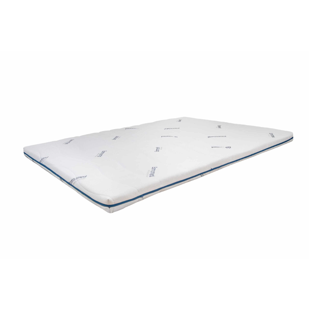 Oferte la Topper saltea 90 x 200 x 7 cm Minet SomnoMed Antiacaria, ortopedic, antialergenic, husa lavabila