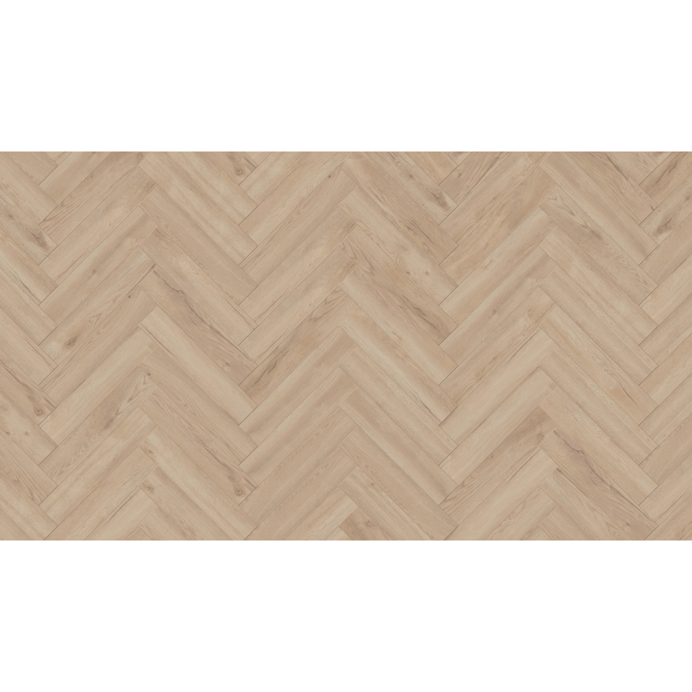 Oferte la Parchet laminat 8 mm Kronotex Herringbone HB 3678, nuanta deschisa, stejar Toulouse, clasa de trafic 32, click, 655 x 133 mm