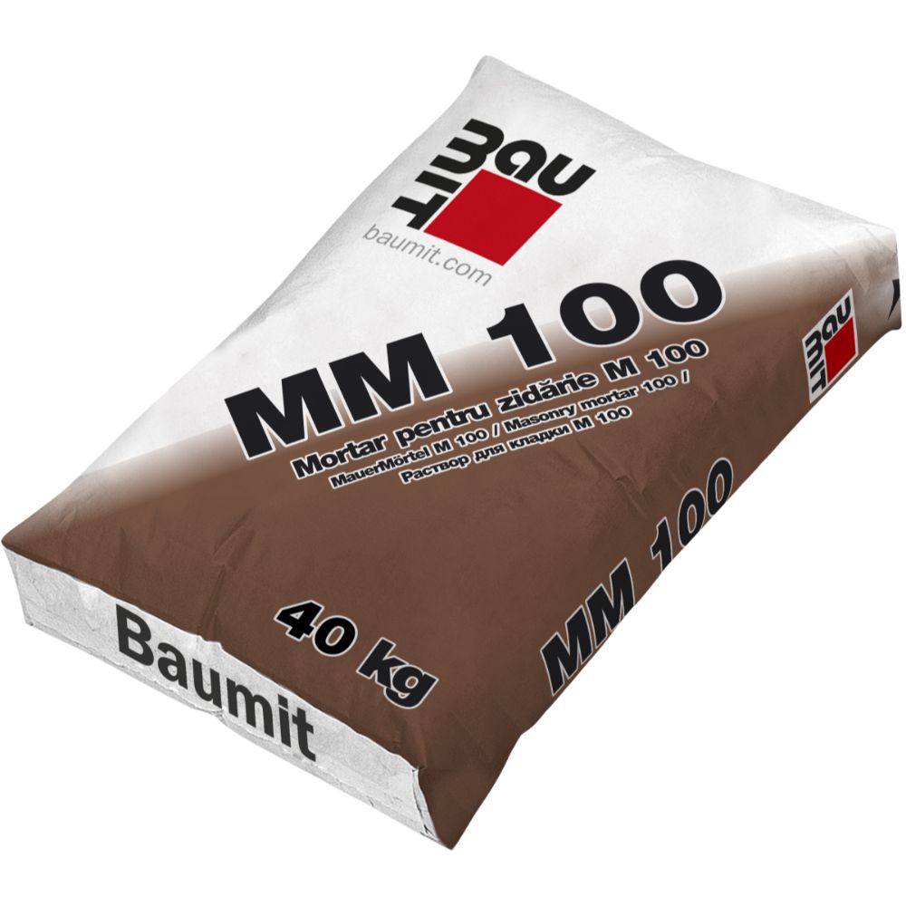 Oferte la Mortar pentru zidarie Baumit MM 100, interior/exterior, 40 Kg