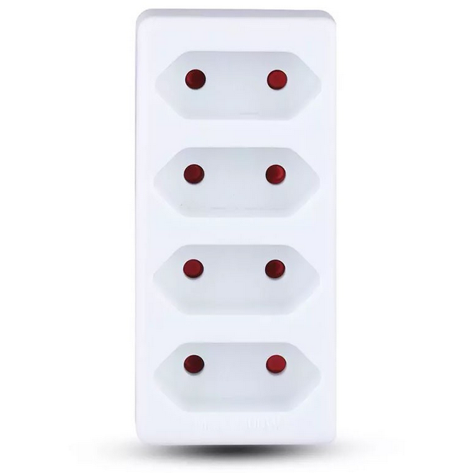 Oferte la Adaptor priza 8785 4 prize 2.5A max Alb