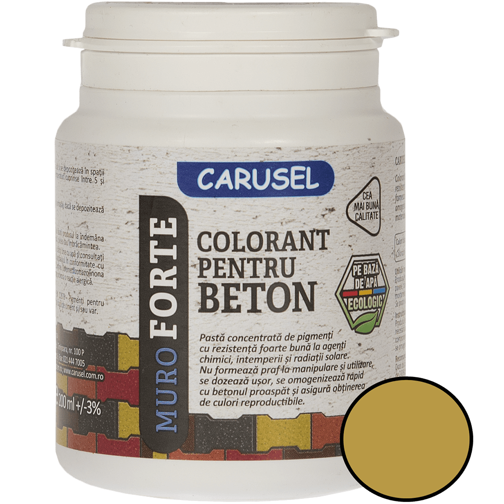 Oferte la Colorant pentru beton Carusel, galben, 200 ml