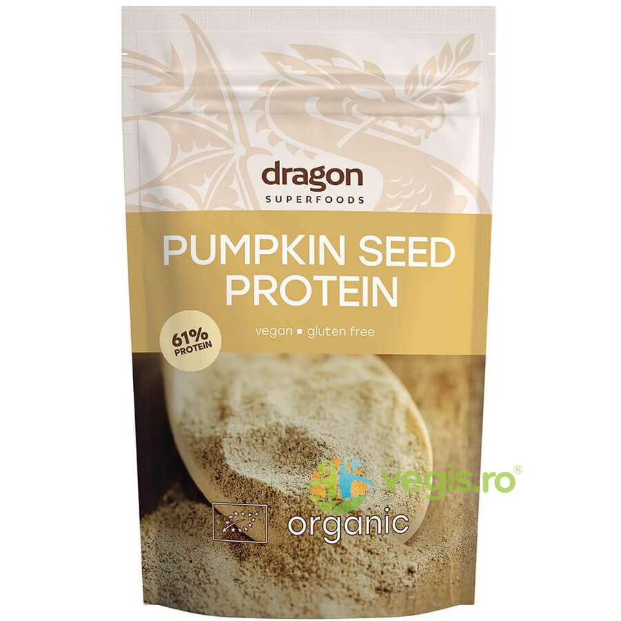 Oferte la Pudra Proteica din Seminte de Dovleac fara Gluten Ecologica/Bio 200g