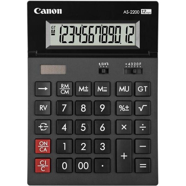 Oferte la Calculator de Birou AS-2200 12 Cifre Negru