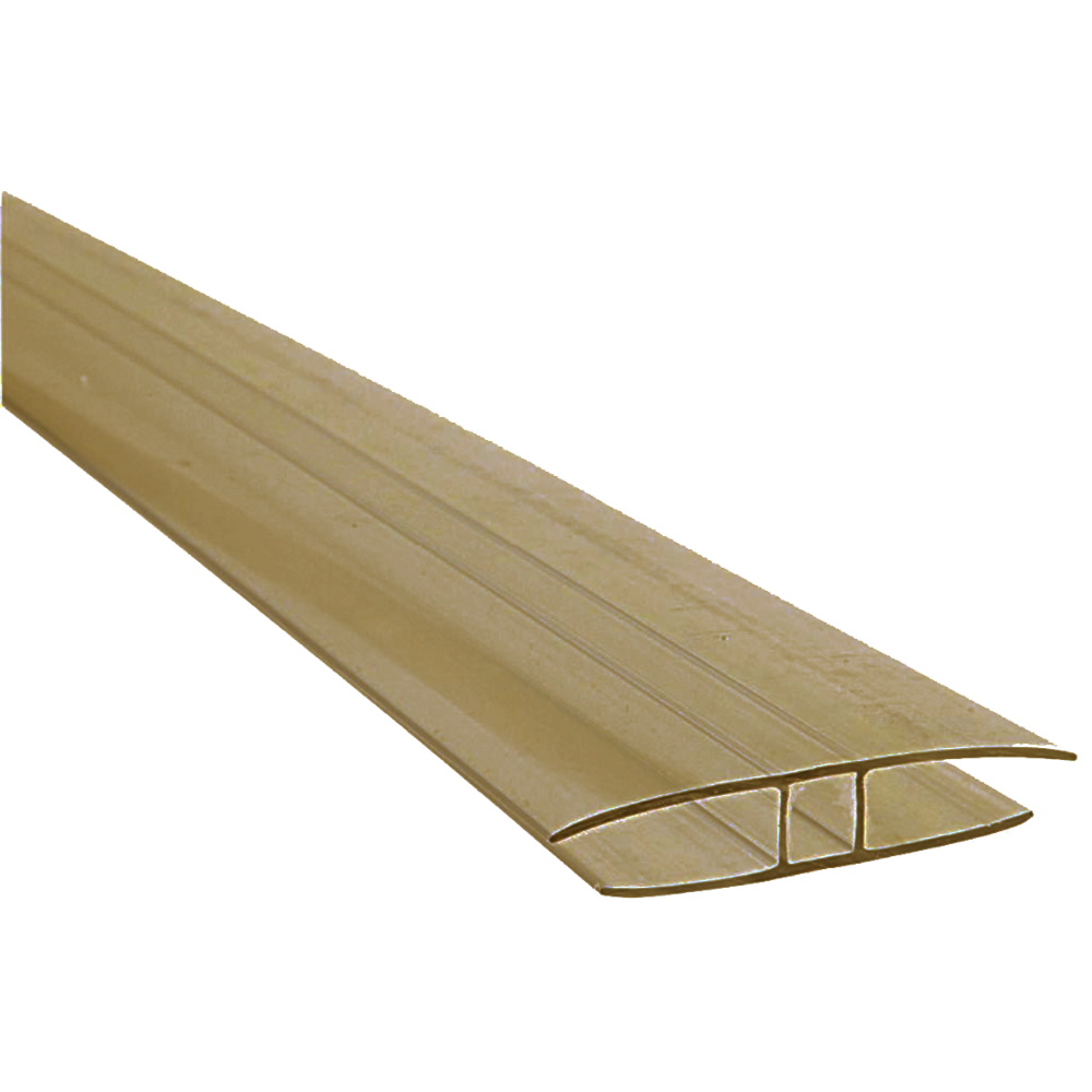 Oferte la Profil H policarbonat Carboplak, bronze, grosime 6 mm, L= 6 m