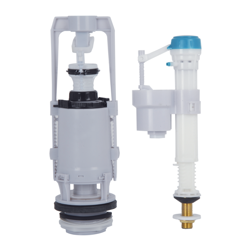 Oferte la Mecanism dubla actionare CeraStyle, pentru rezervoare wc, gri, 3/8 inch