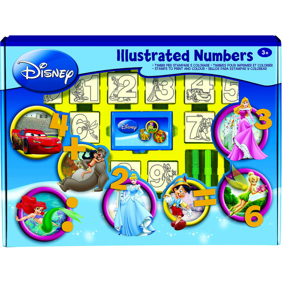 Oferte la Set educativ cu stampile MP1937 Numere Disney 46 piese